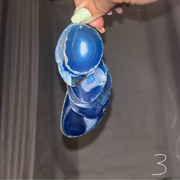 Blue Agate Windchime - Picture 9 of 16
